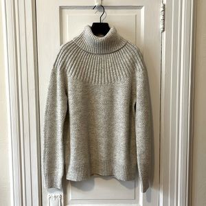 J.Crew mixed stitch sweater